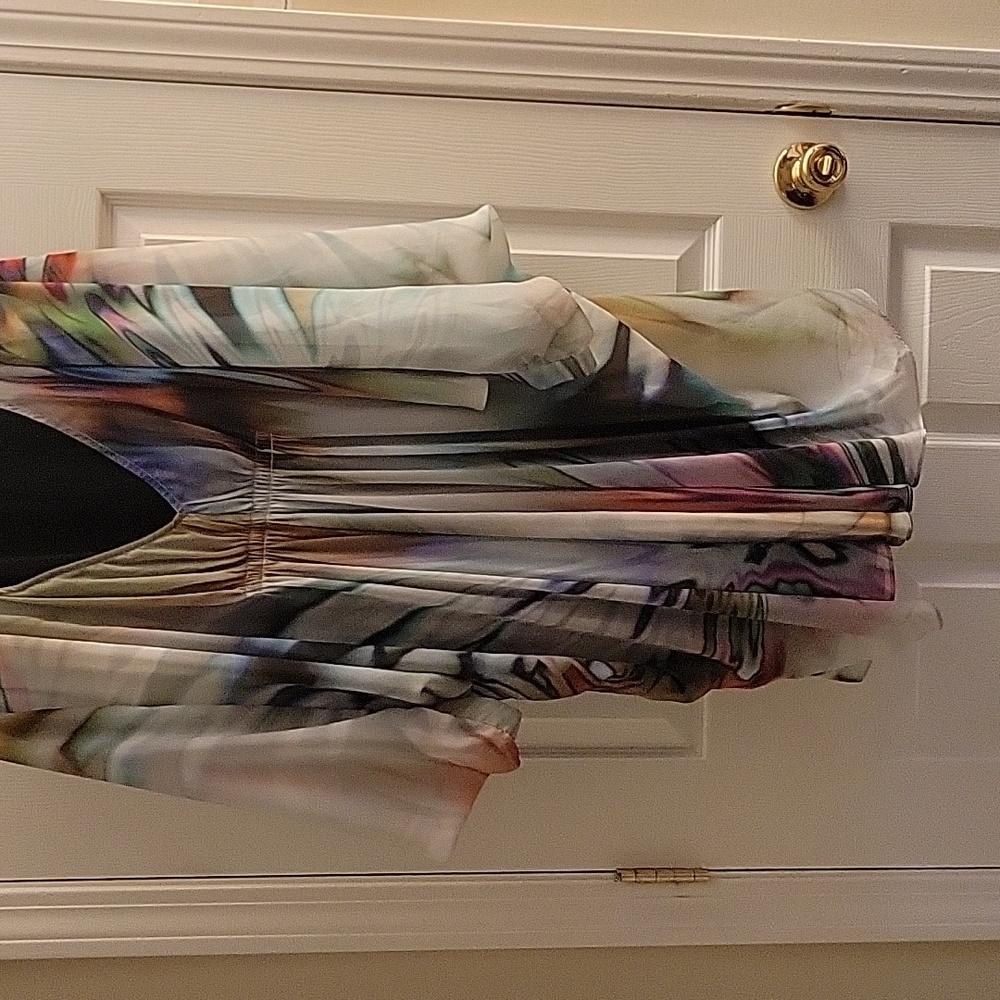 Maggy London Abstract Shift Dress - Picture 3 of 5